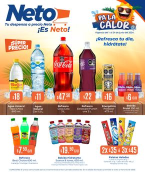 Catálogo Tiendas Neto en Azoyú | Tu despensa a precio Neto | 1/6/2024 - 24/6/2024