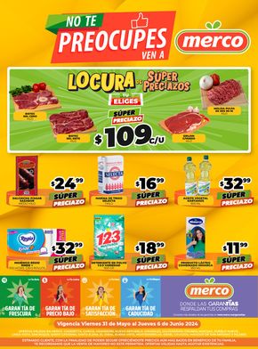 Ofertas de Supermercados en Jardines de la Silla | Merco - Locura de Súper Preciazos de Merco | 31/5/2024 - 6/6/2024