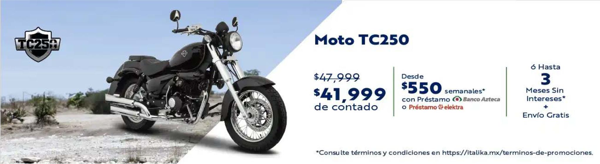 Catálogo Italika en Zapopan | Italika - Moto TC250 | 30/5/2024 - 6/6/2024