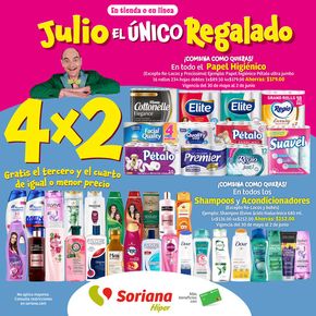 Ofertas de Supermercados en Ocuilan de Arteaga | Julio Regalado Híper de Soriana Híper | 31/5/2024 - 5/6/2024