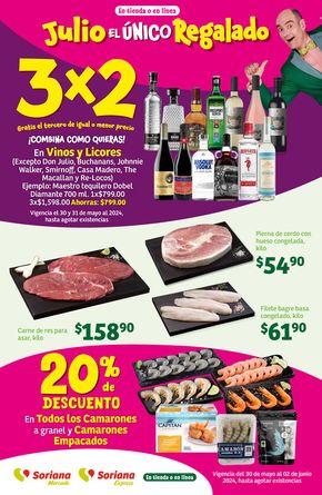 Catálogo Soriana Mercado en Aguascalientes | Fin de Semana Mercado | 31/5/2024 - 2/6/2024