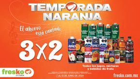 Ofertas de Supermercados en San Isidro (México) | Temporada Naranja en Fresko de Fresko | 7/6/2024 - 13/6/2024