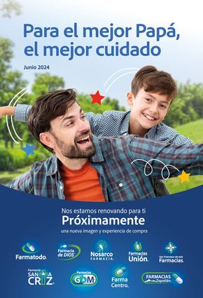Ofertas de Farmacias y Salud en Miguel Hidalgo | Para el mejor Papá, el mejor cuidado de Farmatodo | 6/6/2024 - 30/6/2024