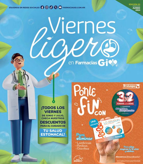 Catálogo Farmacias GI en Temoaya | Catálogo de Ofertas - Junio 2024 | 12/6/2024 - 30/6/2024