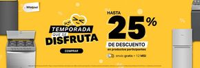 Ofertas de Electrónica en Miguel Hidalgo | Promoción hasta 25% de Whirlpool | 12/6/2024 - 30/6/2024