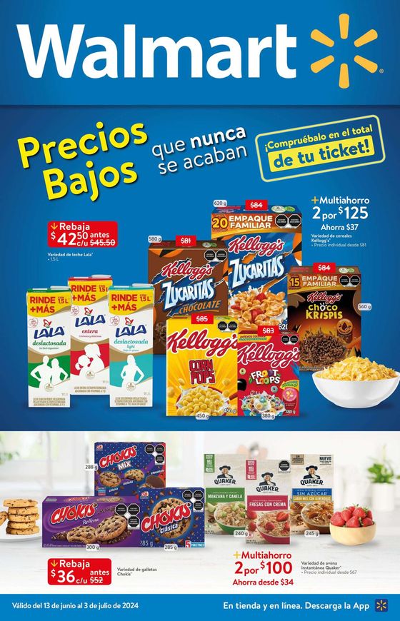 Catálogo Walmart en San Andrés Cholula | Precios Bajos | 13/6/2024 - 3/7/2024