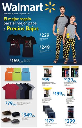 Catálogo Walmart en Villa Cuauhtémoc | El mejor regalo para el mejor papa | 13/6/2024 - 3/7/2024