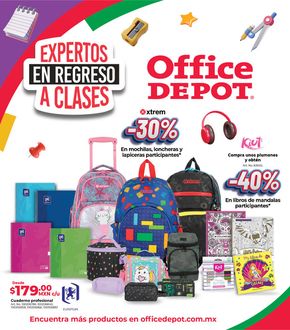 Ofertas de Electrónica en San Miguel Zinacantepec | Office Depot - Expertos en regreso a clases de Office Depot | 2/7/2024 - 31/7/2024