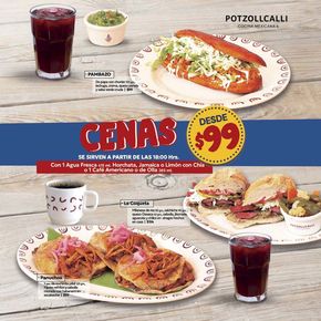 Ofertas de Restaurantes en San Jorge Pueblo Nuevo | Cenas desde $99 de Potzollcalli | 2/7/2024 - 31/7/2024