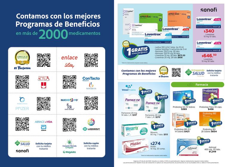 Catálogo Farmacias Unión en Benito Juárez (CDMX) | Súper Precios | 2/7/2024 - 31/7/2024