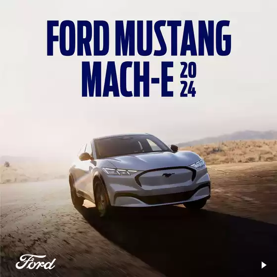 Catálogo Ford en León | Catalogo Ford Mustang Mach E | 3/7/2024 - 3/7/2025