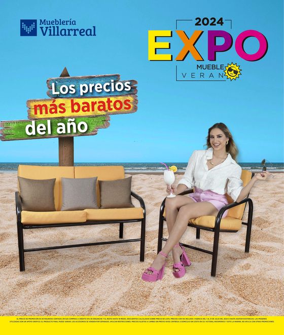 Catálogo Mueblería Villarreal | Expo Muebles Verano 2024 | 4/7/2024 - 31/7/2024
