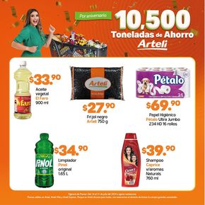 Ofertas de Supermercados en Ciudad Valles | Ofertas Aniversario Arteli de Arteli | 16/7/2024 - 31/7/2024