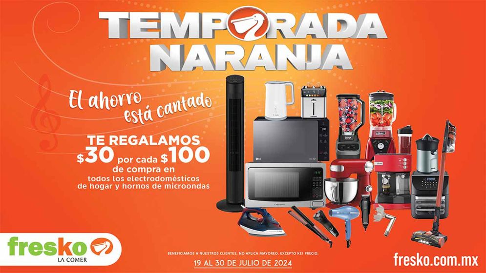 Catálogo Fresko en Naucalpan (México) | Temporada Naranja | 19/7/2024 - 30/7/2024