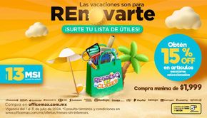 Ofertas de Electrónica en Culiacán Rosales | REnovarte de OfficeMax | 18/7/2024 - 31/7/2024