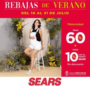 Catálogo Sears en Zapopan | Rebajas de Verano - Maternidad | 22/7/2024 - 31/7/2024