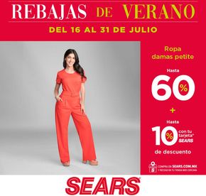 Catálogo Sears en San Nicolás de los Garza | Rebajas de Verano - Ropa Damas Petite | 22/7/2024 - 31/7/2024