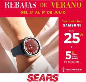 Catálogo Sears en Mérida | Rebajas de Verano - Smart Watches Samsung | 22/7/2024 - 31/7/2024