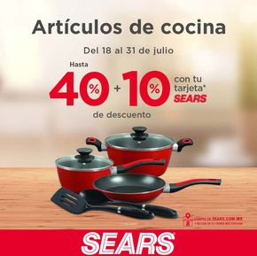 Catálogo Sears en Monterrey | Artículos de Cocina | 22/7/2024 - 31/7/2024