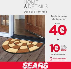 Catálogo Sears en Santiago de Querétaro | Home & Details | 22/7/2024 - 31/7/2024