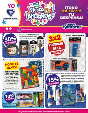 Ofertas de Supermercados en Ixtlahuaca de Rayón | Fiesta de Ahorros de Super kompras | 24/7/2024 - 1/8/2024