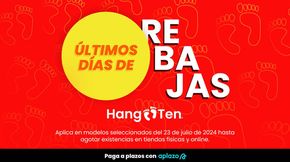 Ofertas de Ropa, Zapatos y Accesorios en Salina Cruz | Últimos días de rebajas de Hang Ten | 23/7/2024 - 1/8/2024
