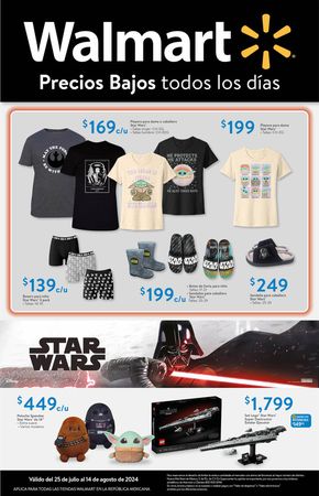 Catálogo Walmart en Santiago de Querétaro | Star Wars | 25/7/2024 - 14/8/2024