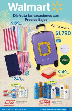 Catálogo Walmart | Walmart - Vacaciones | 25/7/2024 - 14/8/2024