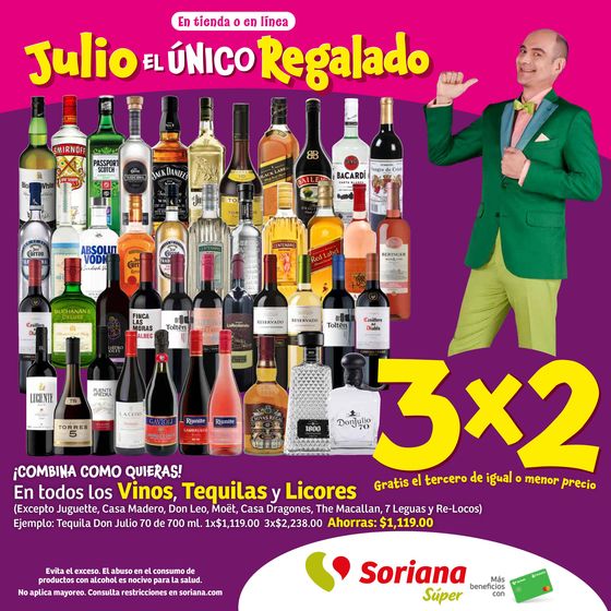 Catálogo Soriana Súper en Heróica Matamoros | Julio el único Regalado Súper | 26/7/2024 - 30/7/2024