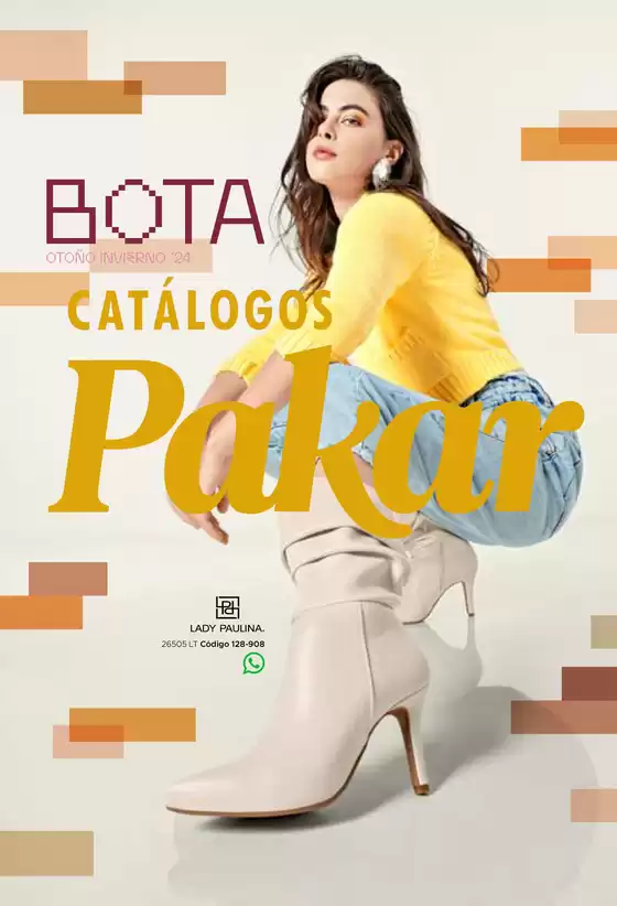 Catálogo Pakar en Mérida | Pakar Bota Otoño-Invierno 2024 | 26/7/2024 - 31/12/2024