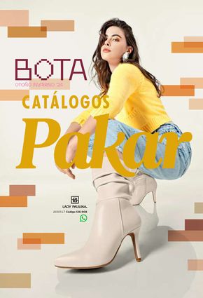 Catálogo Pakar en Heróica Puebla de Zaragoza | Pakar Bota Otoño-Invierno 2024 | 26/7/2024 - 31/12/2024