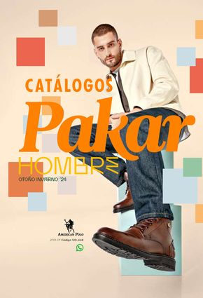 Ofertas de Ropa, Zapatos y Accesorios en Ocosingo | Pakar Hombre Otoño-Invierno 2024 de Pakar | 26/7/2024 - 31/12/2024