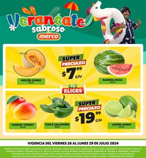 Ofertas de Supermercados en Cadereyta Jiménez | Merco - Tu Eliges de Merco | 26/7/2024 - 29/7/2024