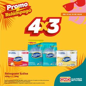 Ofertas de Supermercados en San Miguel de Allende | OXXO - Promo Relámpago de OXXO | 26/7/2024 - 31/7/2024