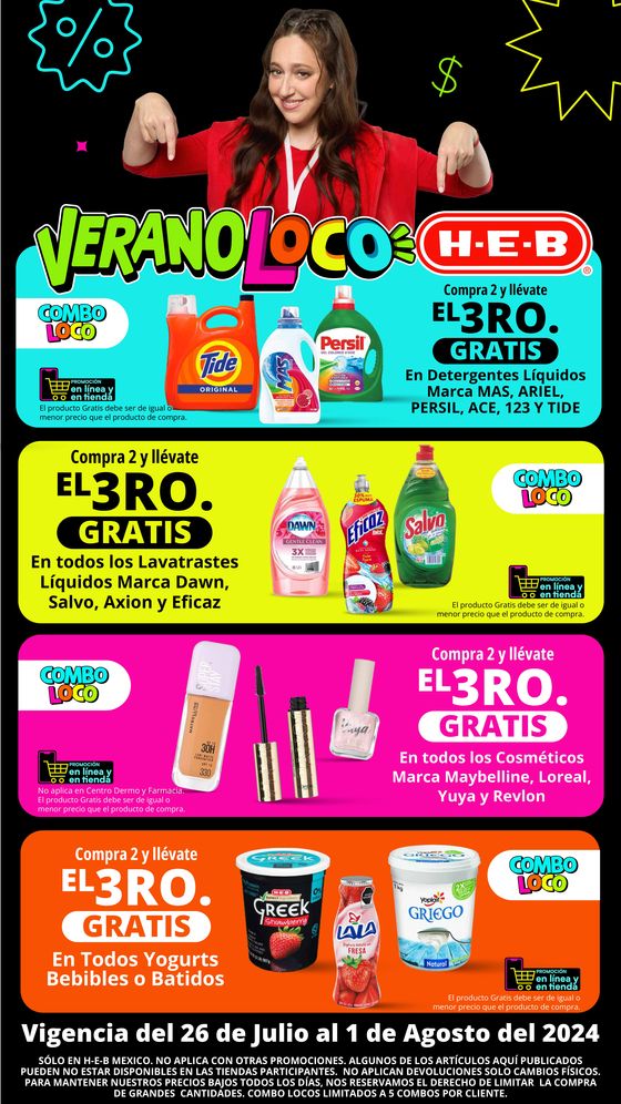 HEB Ofertas y Folletos Rebajas de Verano Tiendeo