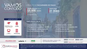 Catálogo Euromundo en Guadalajara | Vamos con todo - Temporada Baja | 7/8/2024 - 31/1/2025