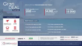 Catálogo Euromundo en Guadalajara | Gran Deal - Temporada Alta | 7/8/2024 - 31/1/2025