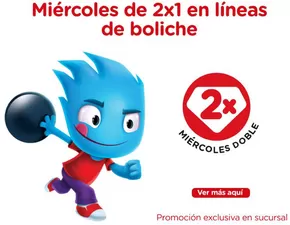 Ofertas de Ocio en Naucalpan (México) | Miércoles de 2 x 1 de Recórcholis | 7/8/2024 - 31/12/2024