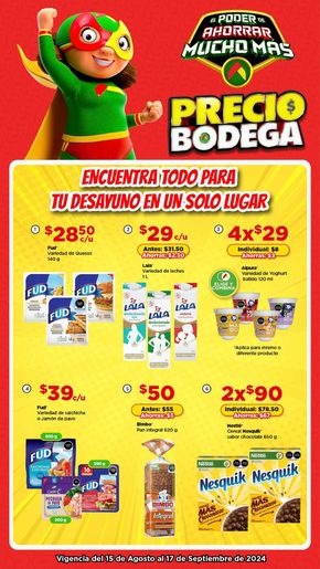 Catálogo Bodega Aurrera en Comitán de Domínguez | Precio Bodega | 19/8/2024 - 17/9/2024