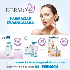 Ofertas de Farmacias y Salud en Tonatico | Folleto Dermo de Farmacias Guadalajara | 2/9/2024 - 30/9/2024