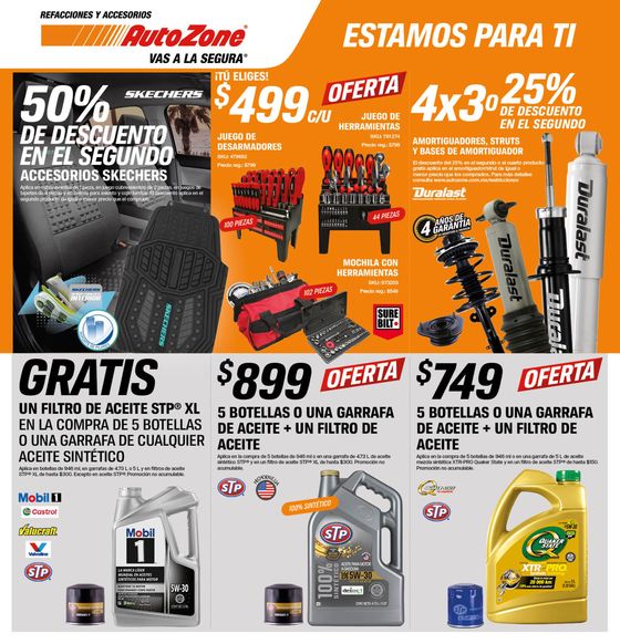 Catálogo AutoZone en Jiutepec | Estamos para ti | 2/9/2024 - 21/9/2024