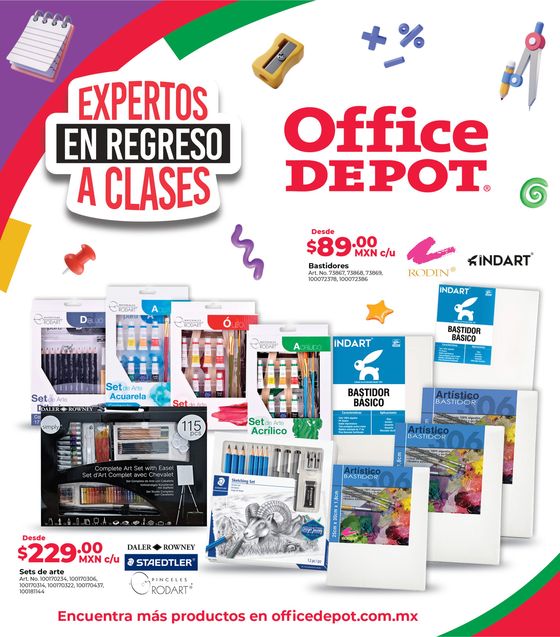 Catálogo Office Depot en Victoria de Durango | Office Depot - Expertos en regreso a clases | 3/9/2024 - 30/9/2024