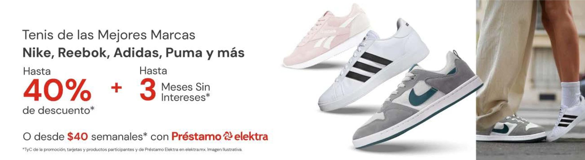 Catálogo Elektra en Heróica Puebla de Zaragoza | Elektra - Tenis | 17/9/2024 - 23/9/2024