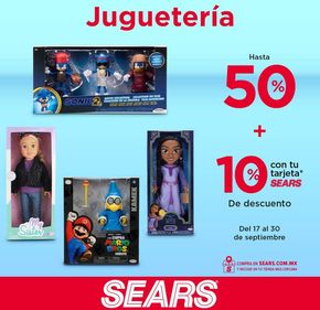 Catálogo Sears en Veracruz | Sears - Juguetería | 18/9/2024 - 30/9/2024