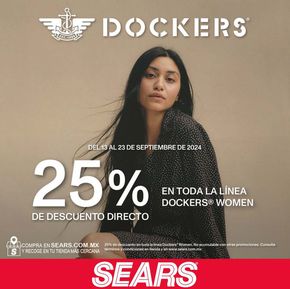 Catálogo Sears en Veracruz | Sears - Dockers | 18/9/2024 - 23/9/2024