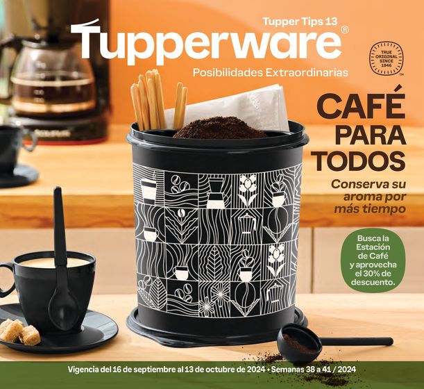 Catálogo Tupperware en Culiacán Rosales | Tupper Tips 13 | 18/9/2024 - 13/10/2024