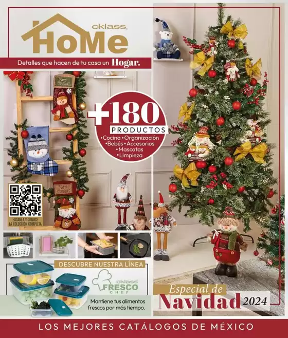 Catálogo Cklass en Mérida | Catálogo Cklass Home Especial de Navidad | 19/9/2024 - 31/12/2024