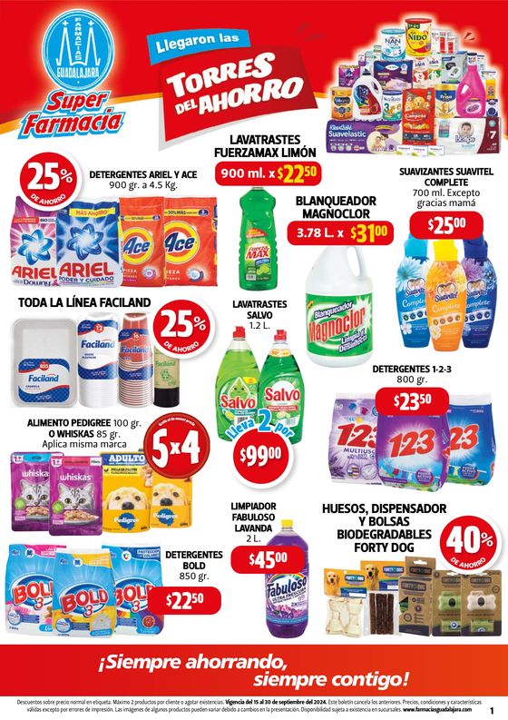 Catálogo Farmacias Guadalajara en Miramar | Torres del Ahorro | 19/9/2024 - 30/9/2024