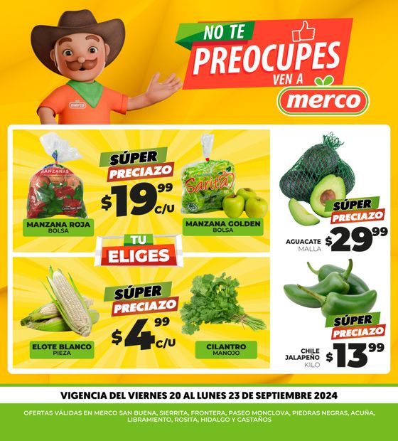 Catálogo Merco en Piedras Negras | Merco - Tu Eliges | 20/9/2024 - 23/9/2024