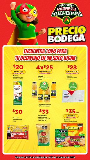 Catálogo Bodega Aurrera en Tláhuac | Precio Bodega | 20/9/2024 - 16/10/2024